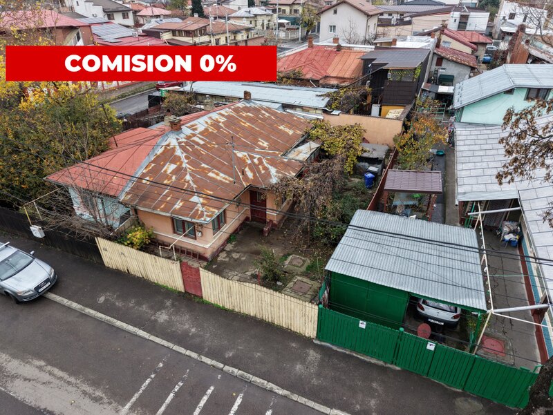 Andronache, Sector 2, casa pe un singur nivel cu teren 195 mp.